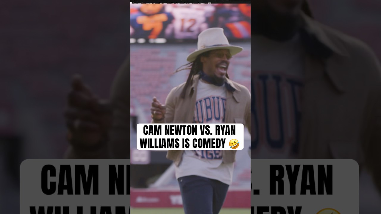 Ryan Williams & Cam Newton play Alabama vs. Auburn in EA CFB 25 🎮😂