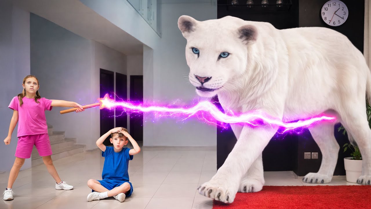 Дикие животные ожили у меня дома!!! 🦁🐘🌿