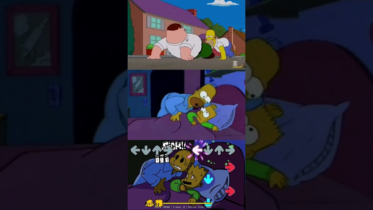 The Simpsons Face Off Against Boogieman in FNF - Epic Mod Showdown! #simpsons #fnf #boogieman