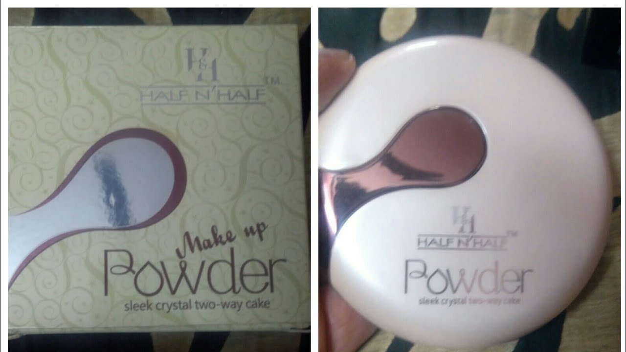 Half n half makeup powder review/half n half compact review in hindi