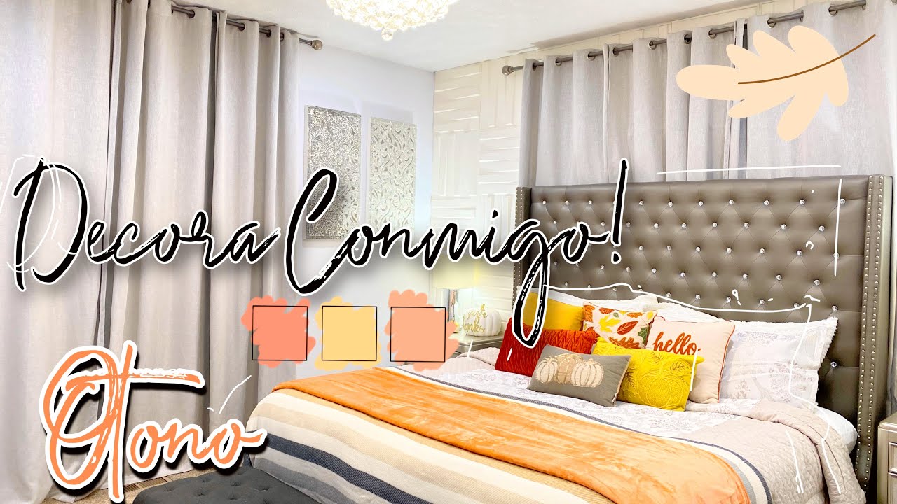 DECORA CONMIGO MI HABITACIÓN PARA OTOÑO!  🍂 😍