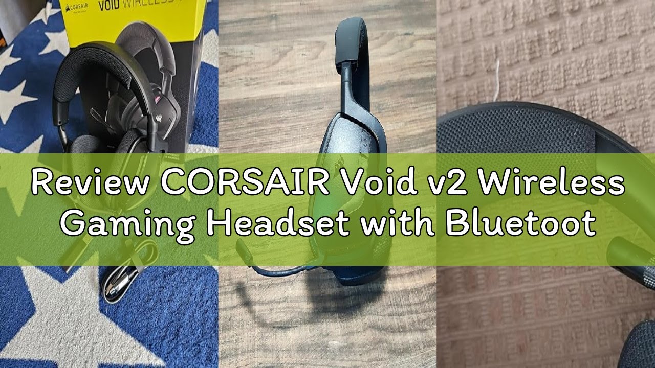 Review CORSAIR Void v2 Wireless Gaming Headset with Bluetooth for PC, PS5, PS4, Switch, Mobile – Dol
