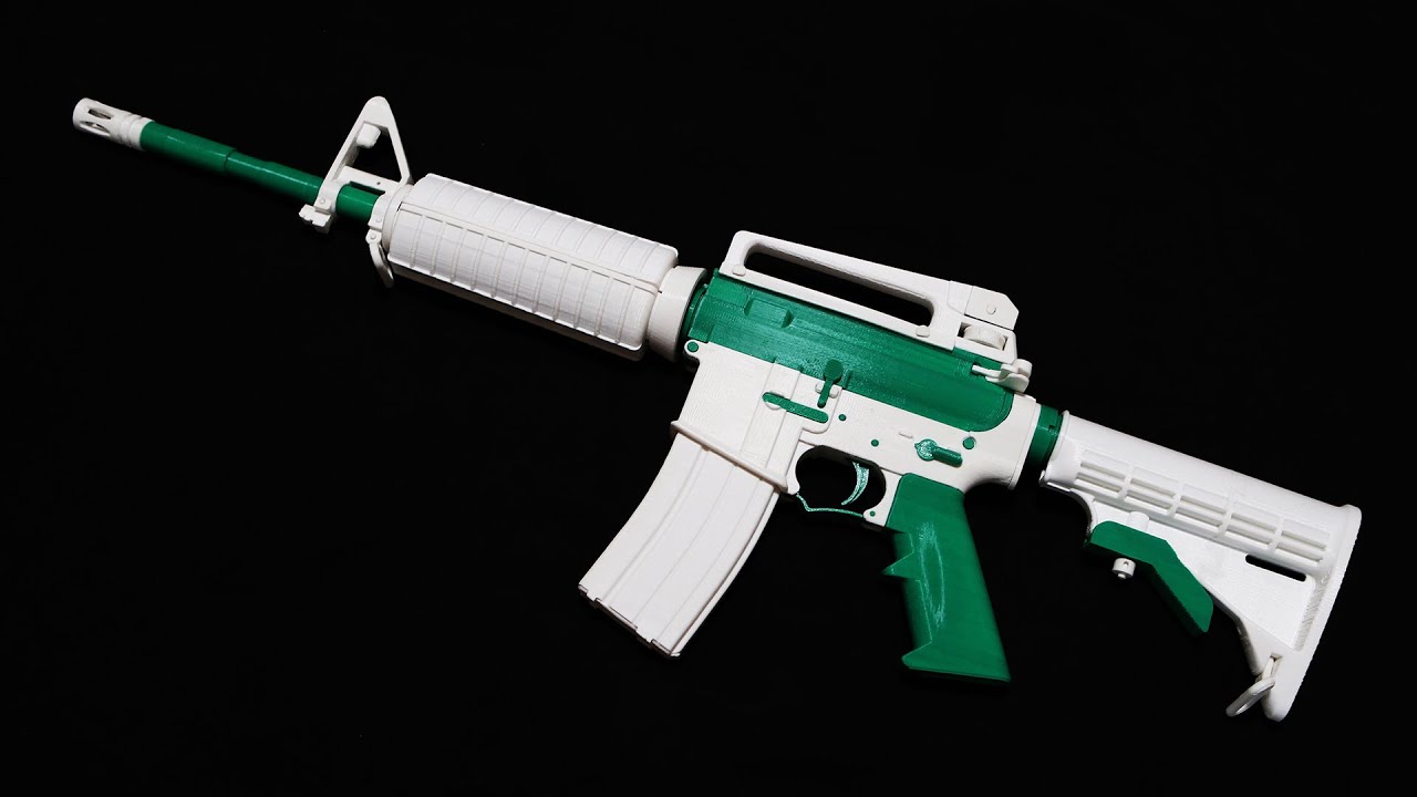 3D print toys m4a1