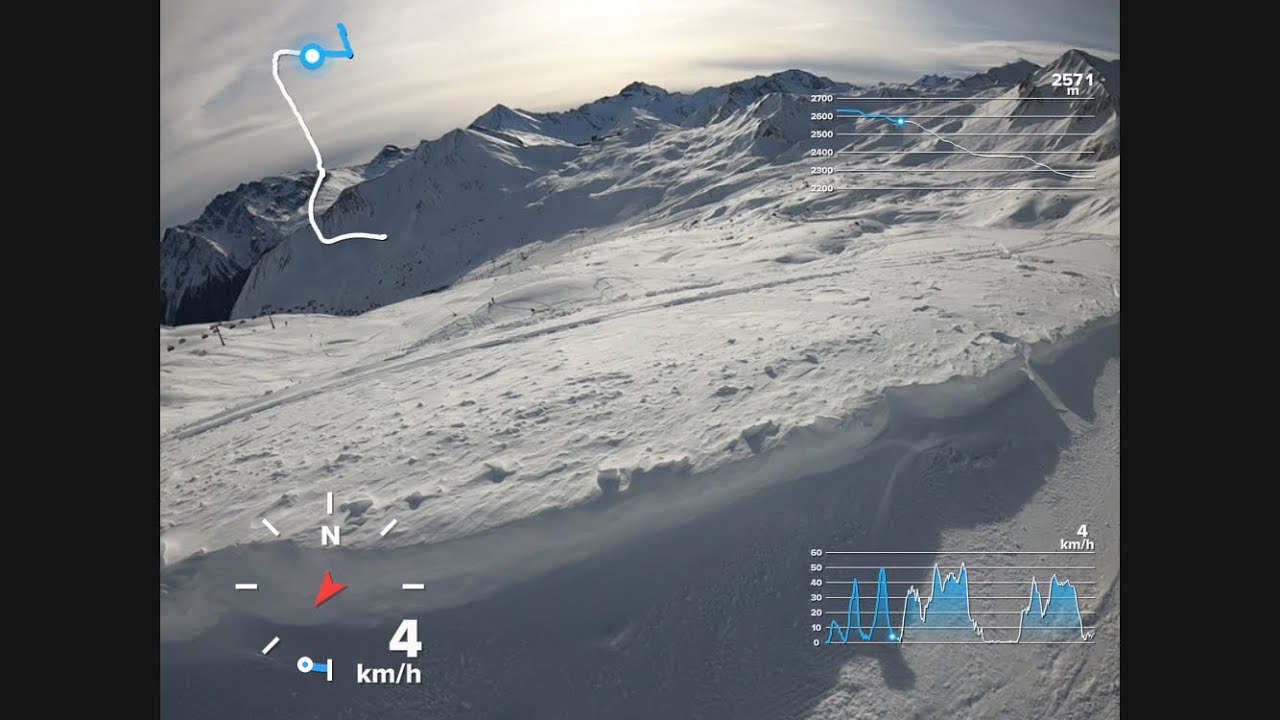 GoPro: Snowboarding @ piste 65, Samnaun. 13-01-2026