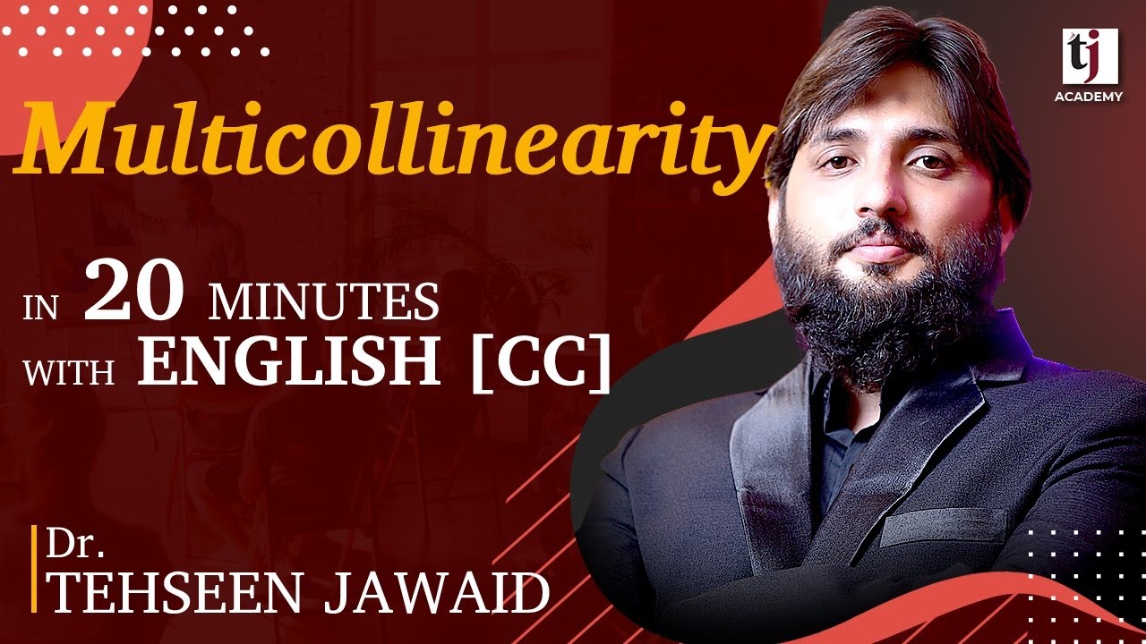 Econometrics # 10 : Understand Multicollinearity in 20 min with English [CC] - Headphone recommended