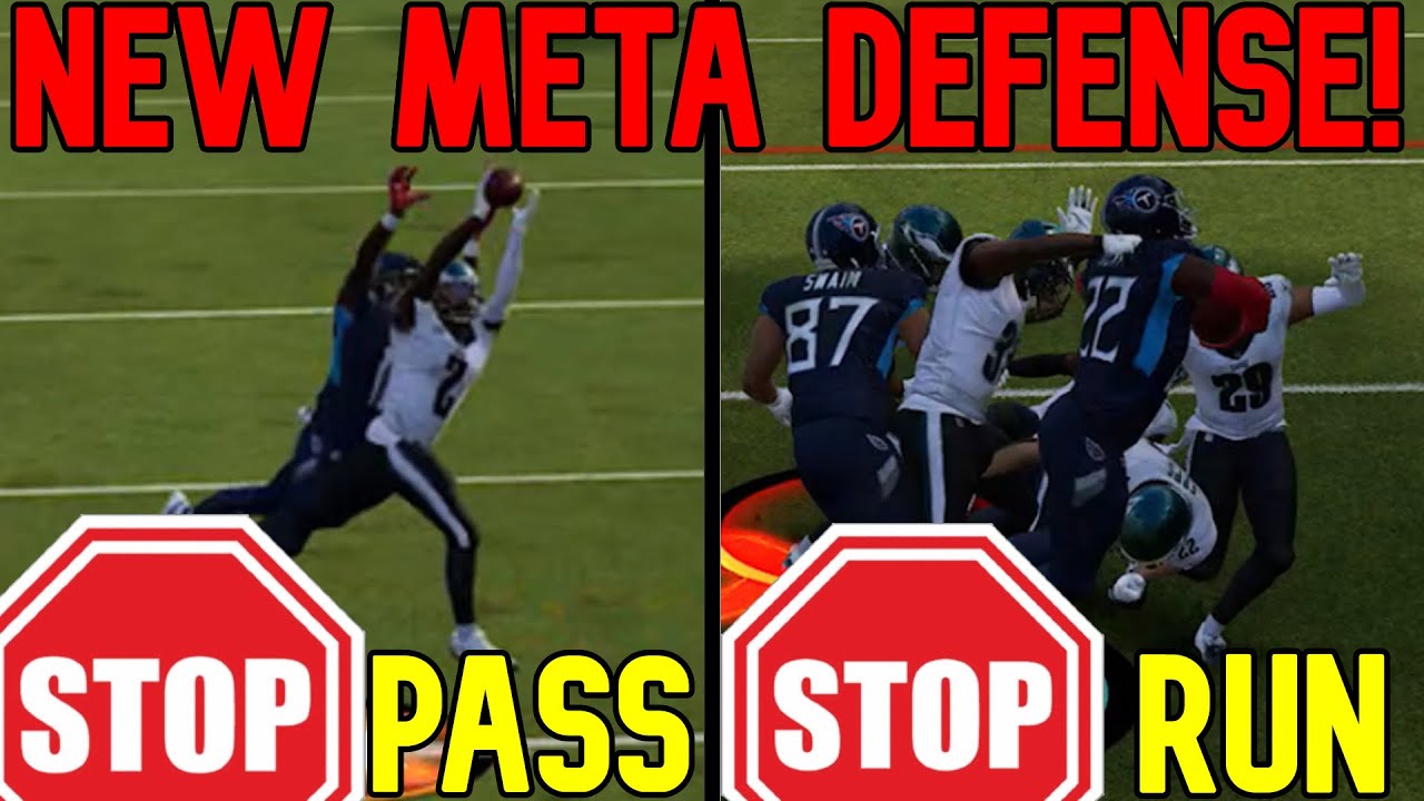 THIS IS BROKEN! Best Blitz & Base Defense in Madden NFL 23! STOPS RUN & PASS! Gameplay Tips & Tricks