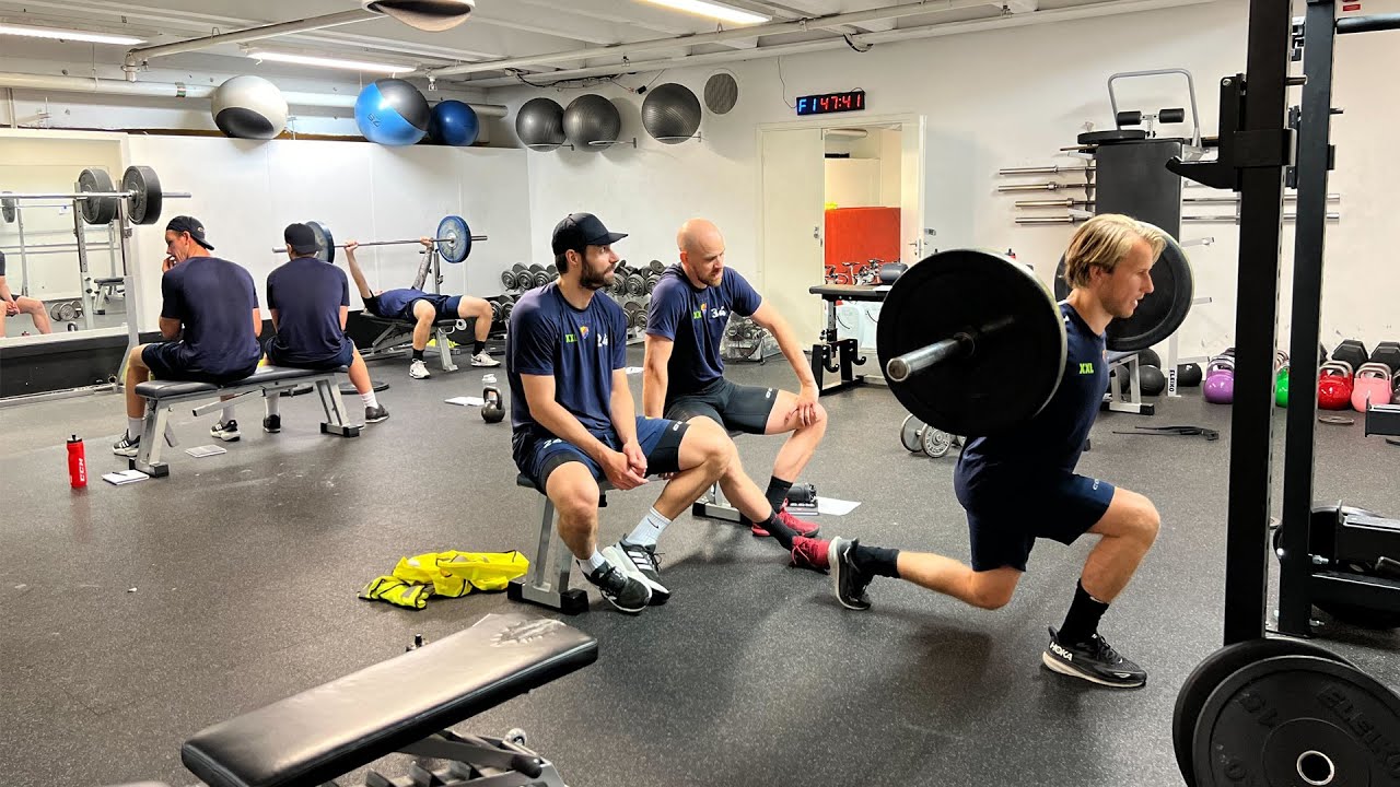 Djurgår’n i träning | Carnebo och Weigel från gymmet