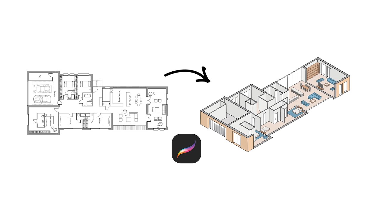 How to: Floor Plan to Isometric Diagram