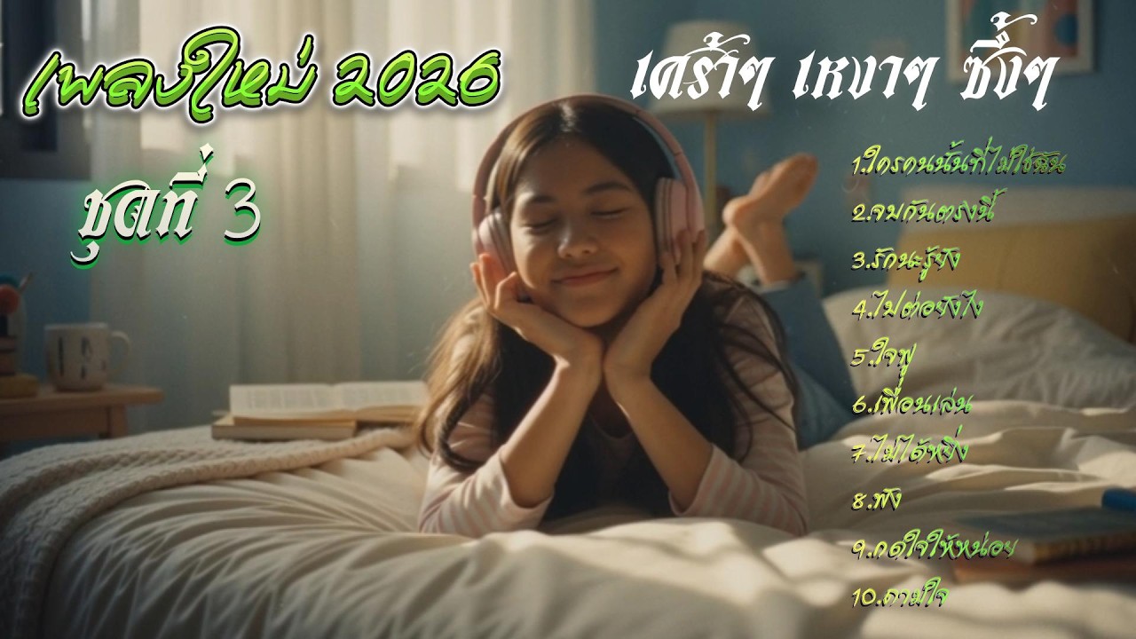 รวมเพลงเพราะๆ เหงา เศร้า ซึ้ง อกหัก 2026 ชุุดที่ 3 เพราะๆ ซึ้งๆ โดนใจ #เพลงเพราะ #เพลงใหม่ล่าสุด