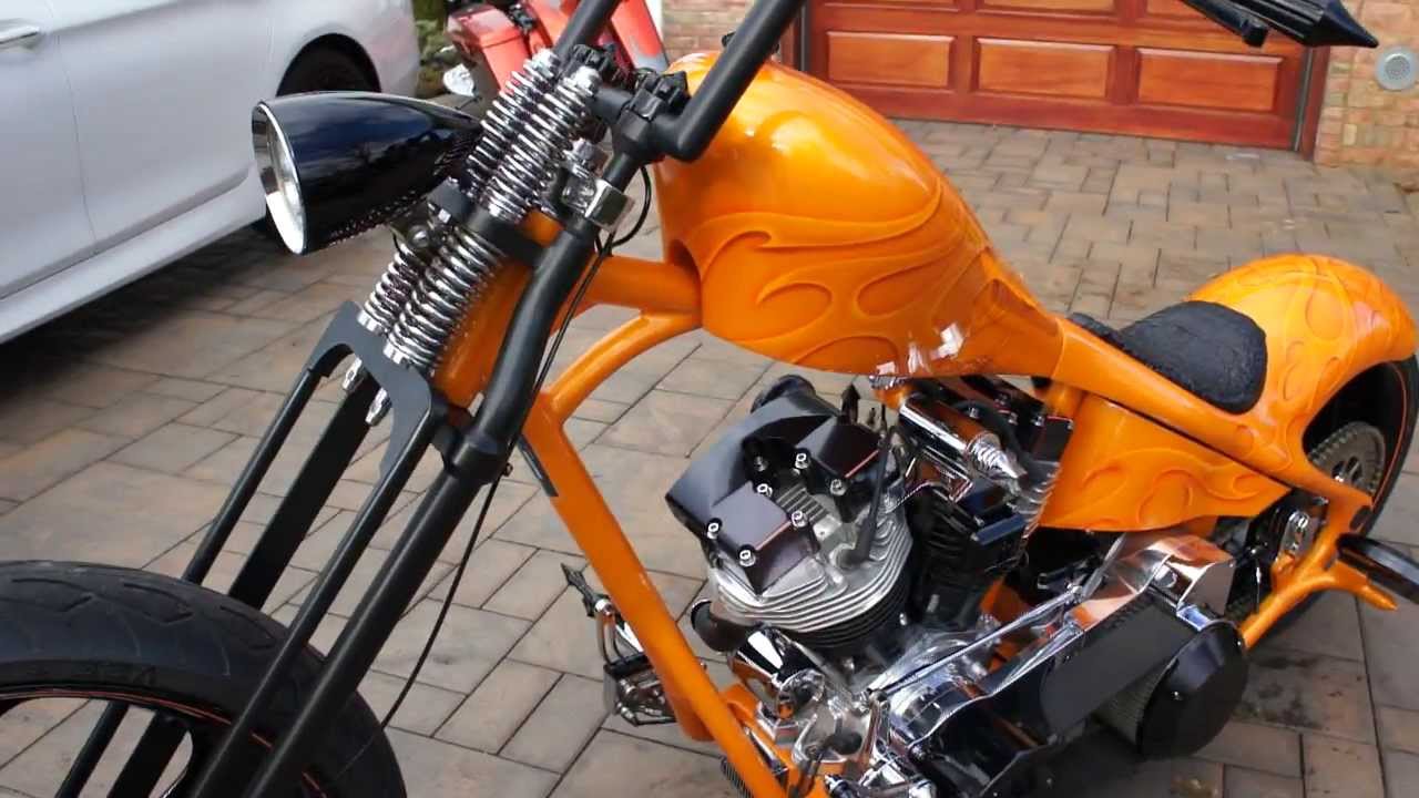 2009 Eddie Trotta Drop Seat Rigid For Sale~Nitro Wheels~Over the Top Show Bike!