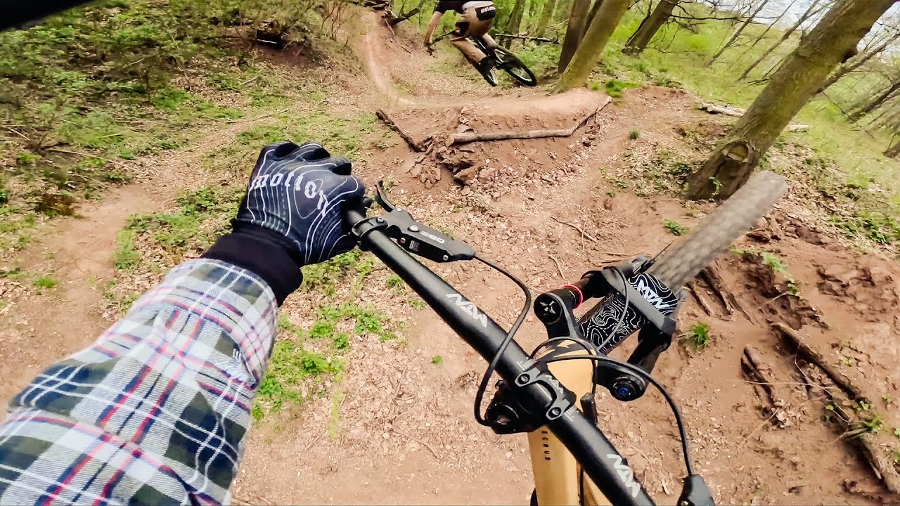 Secret FREERIDE MTB Spot im Wald!