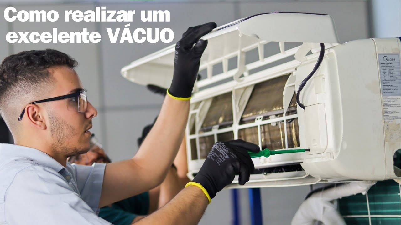 COMO REALIZAR UM EXCELENTE VÁCUO EM UM AR CONDCIONADO