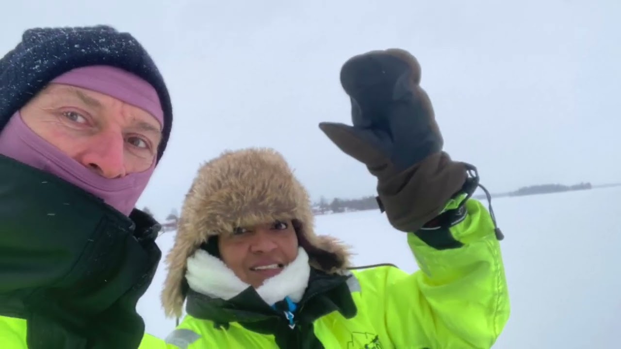 Husky-Schlitten Urlaub im schwedischen Lappland