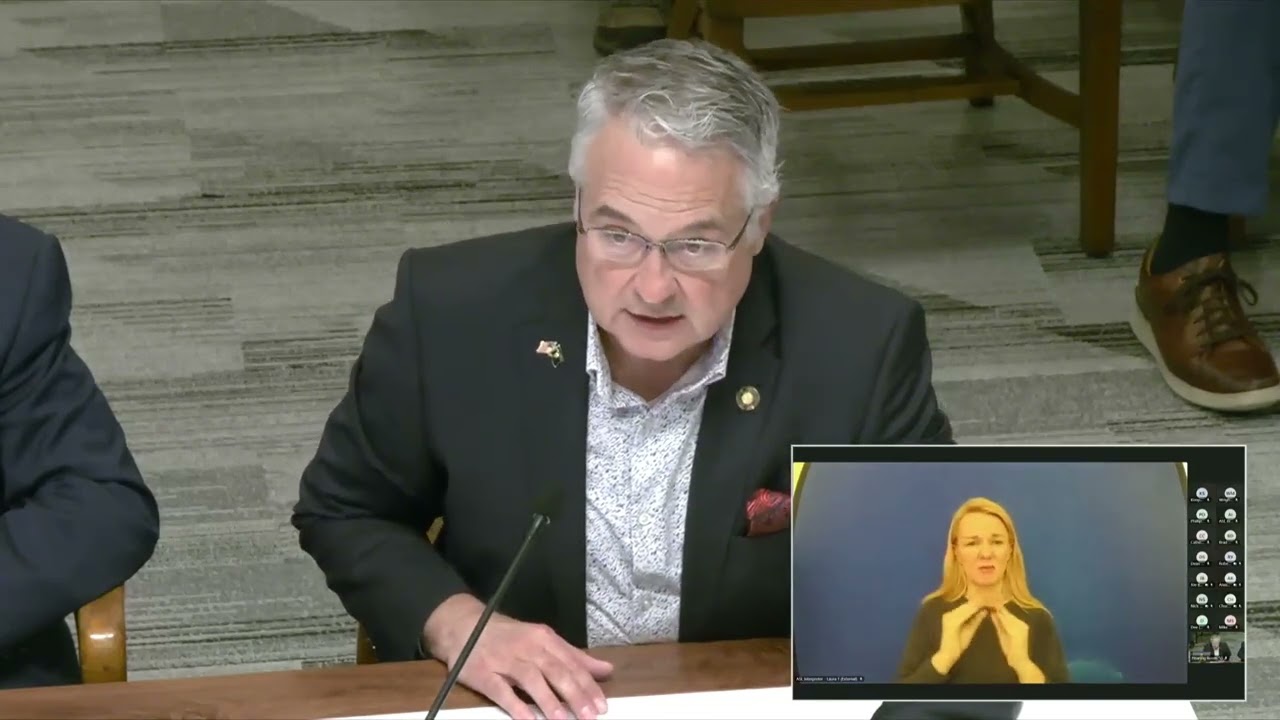 Rep. Ed Diehl on SB 1599