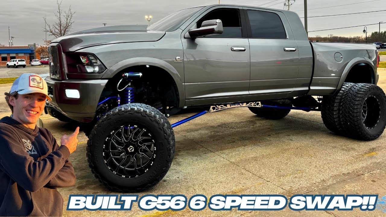 The BADDEST 4th Gen Dually Gets G56 Manual Swapped!