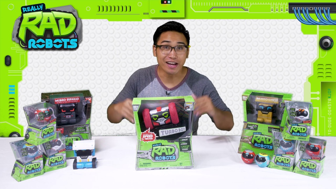 Really RAD Robots Turbo Bot | Built for Speed and Tricks!