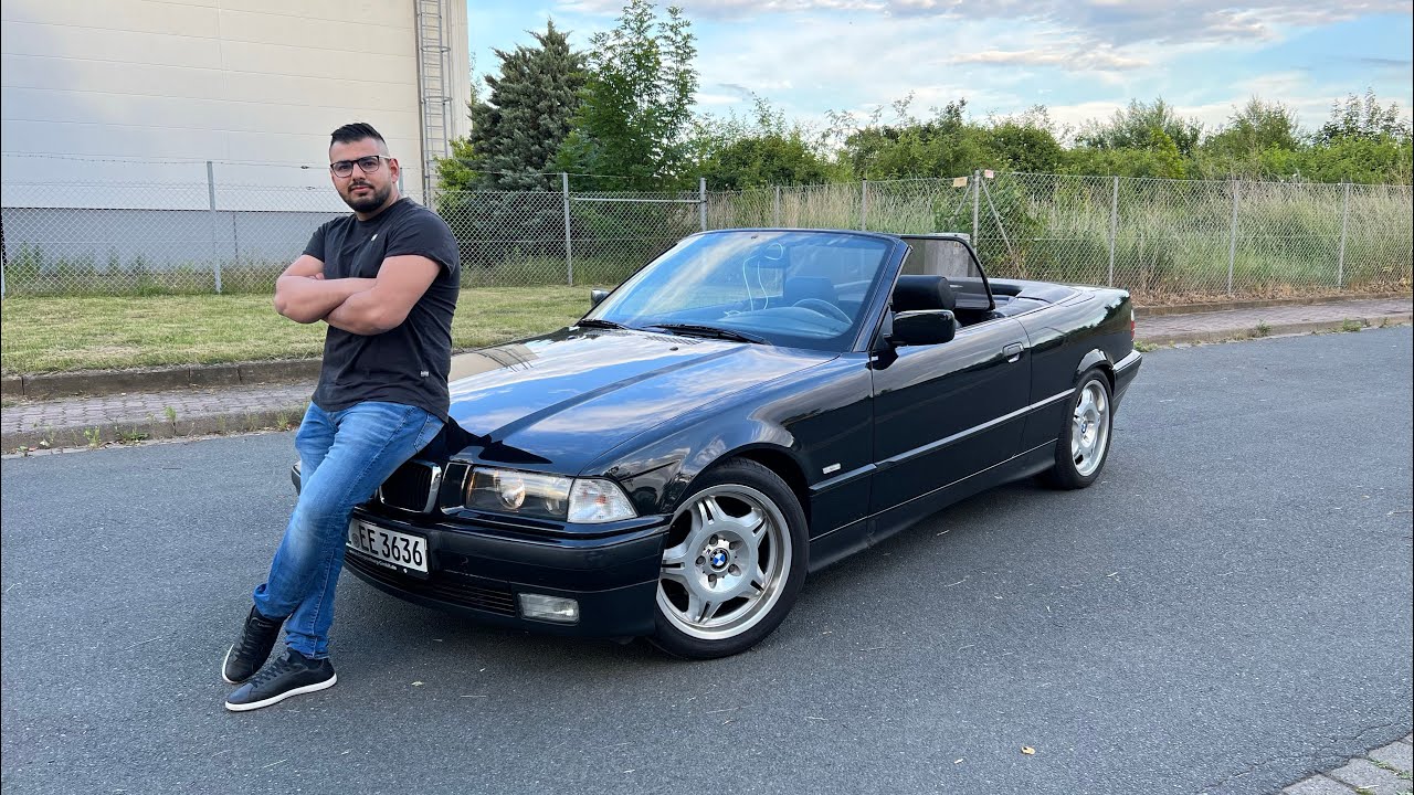 Yeni proje arabası aldım BMW E36 320i Cabrio￼