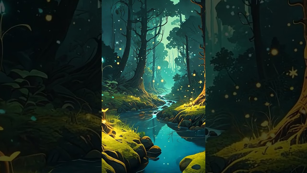 Anime AI Landscape | Relaxing Fantasy World  Calm Your Mind & Escape Reality