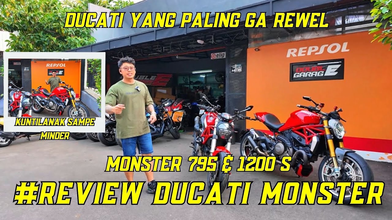 MOTOR DUCATI SI PALING GAK REWEL DUCATI MONSTER 795 & 1200s | #DEEproject