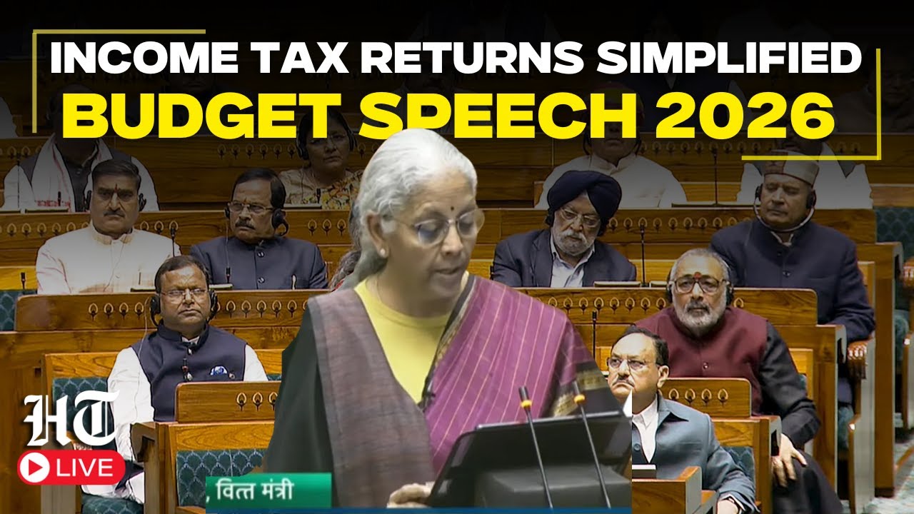 Budget 2026 Live | Sitharaman's Income Tax Act Announcement | Big Jobs, Growth Push