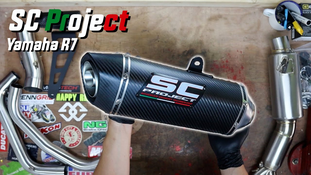 Unboxing & Anbau SC Project Yamaha R7 │ Euro5