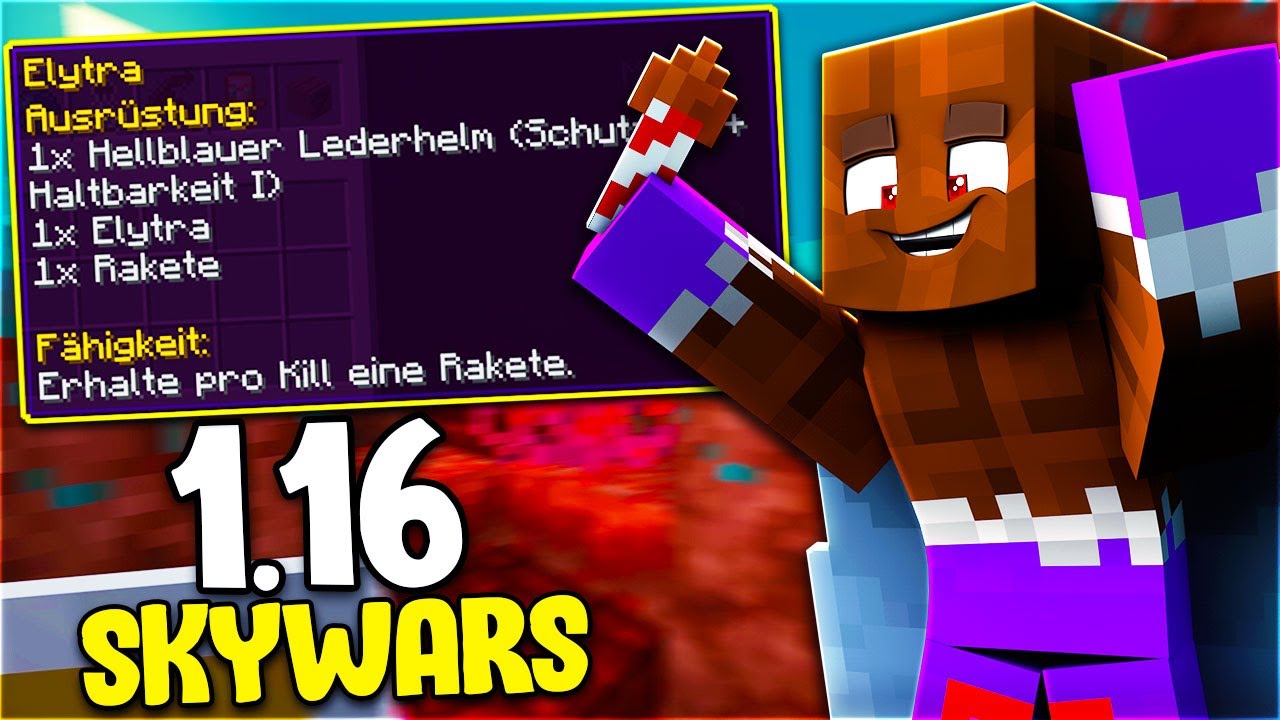 DAS ELYTRA KIT! (1.16 SkyWars Kit Serie)