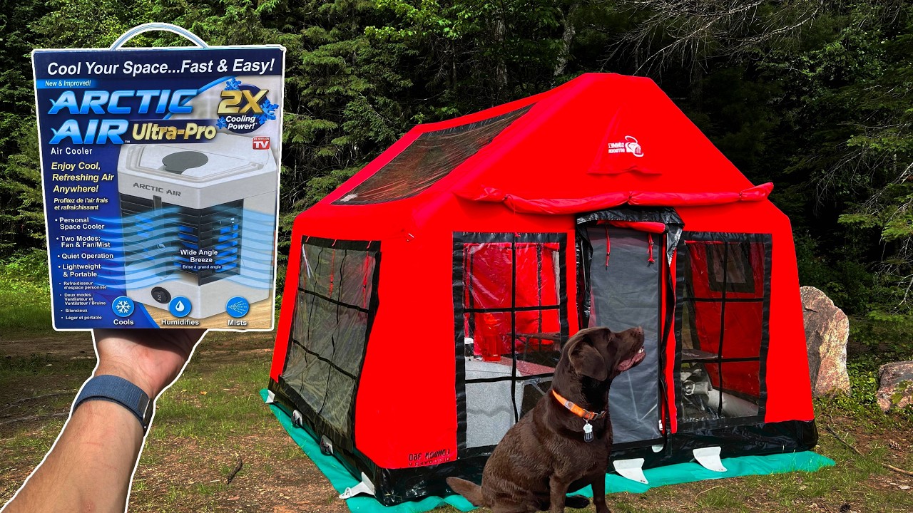 Inflatable Cabin vs +100°F | Will Arctic Air Work?