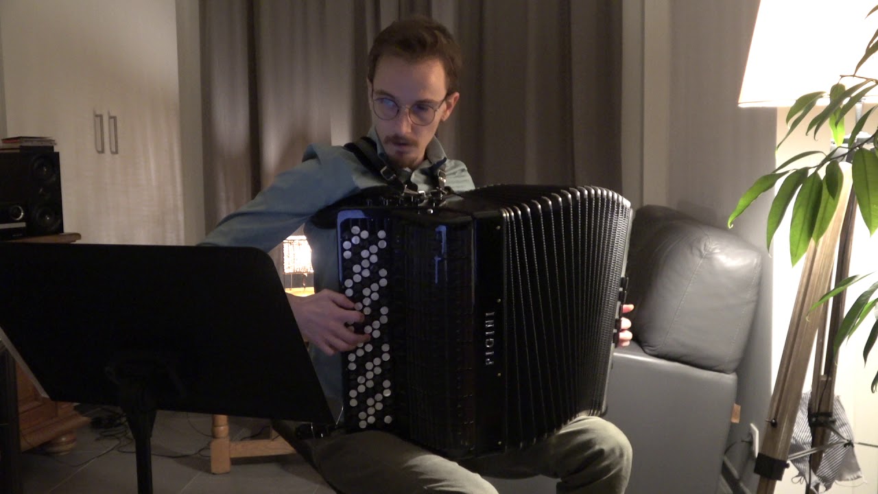 Astor Piazzolla - Vuelvo al sur (accordion)