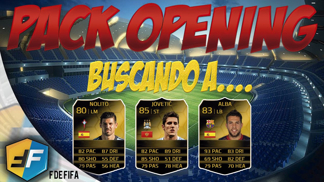 FIFA 14 | ULTIMATE TEAM | PACK OPENING | JOVETIC IF, JORDI ALBA IF, NOLITO SIF