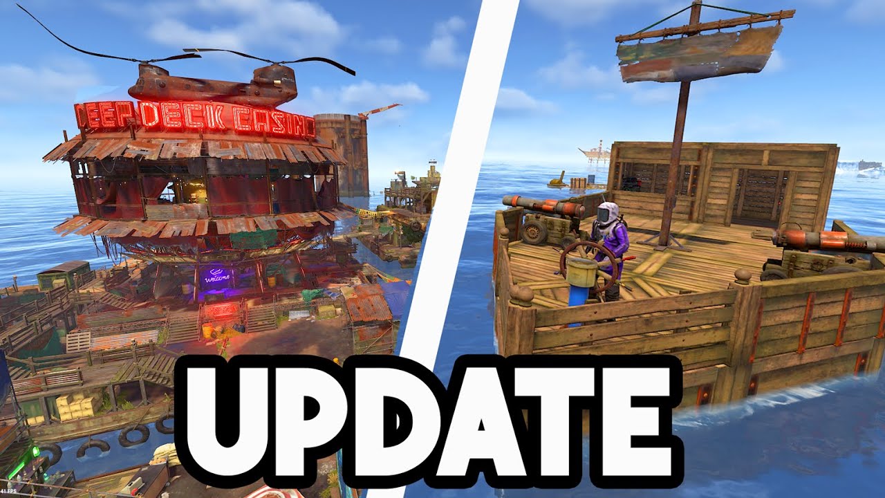 ⛴️YA ESTA AQUI LA UPDATE ACUATICA⛴️ | RUST UPDATE✅