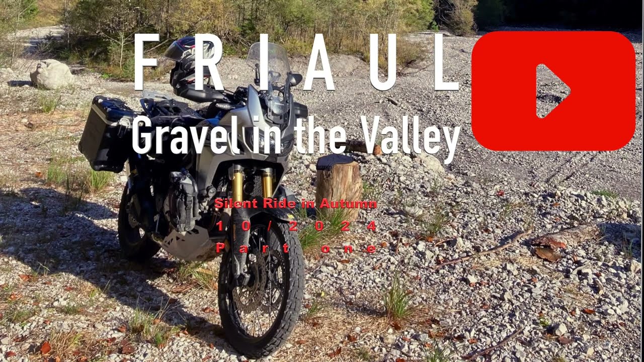 Friaul mit der Reiseenduro | Schotterstrecke