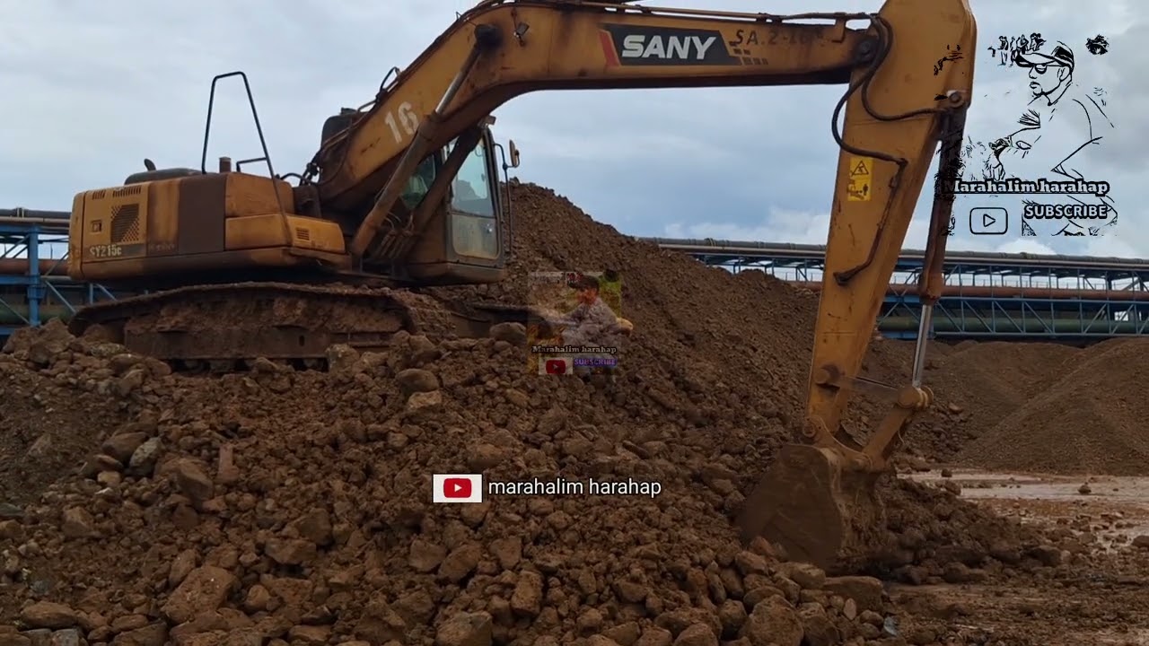 ⛔️Tes operator excavator asal jawa barat,pembawaanya santay