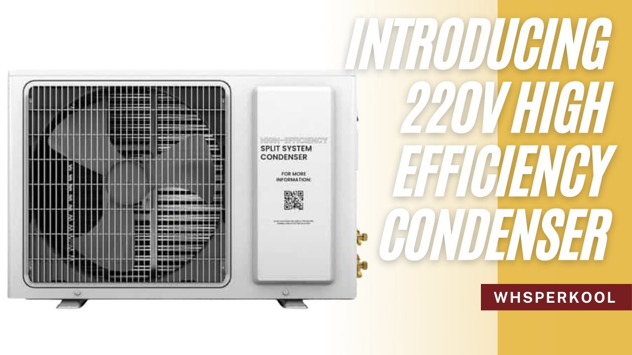 WhisperKOOL New High-Efficiency 220V Condenser Cassette