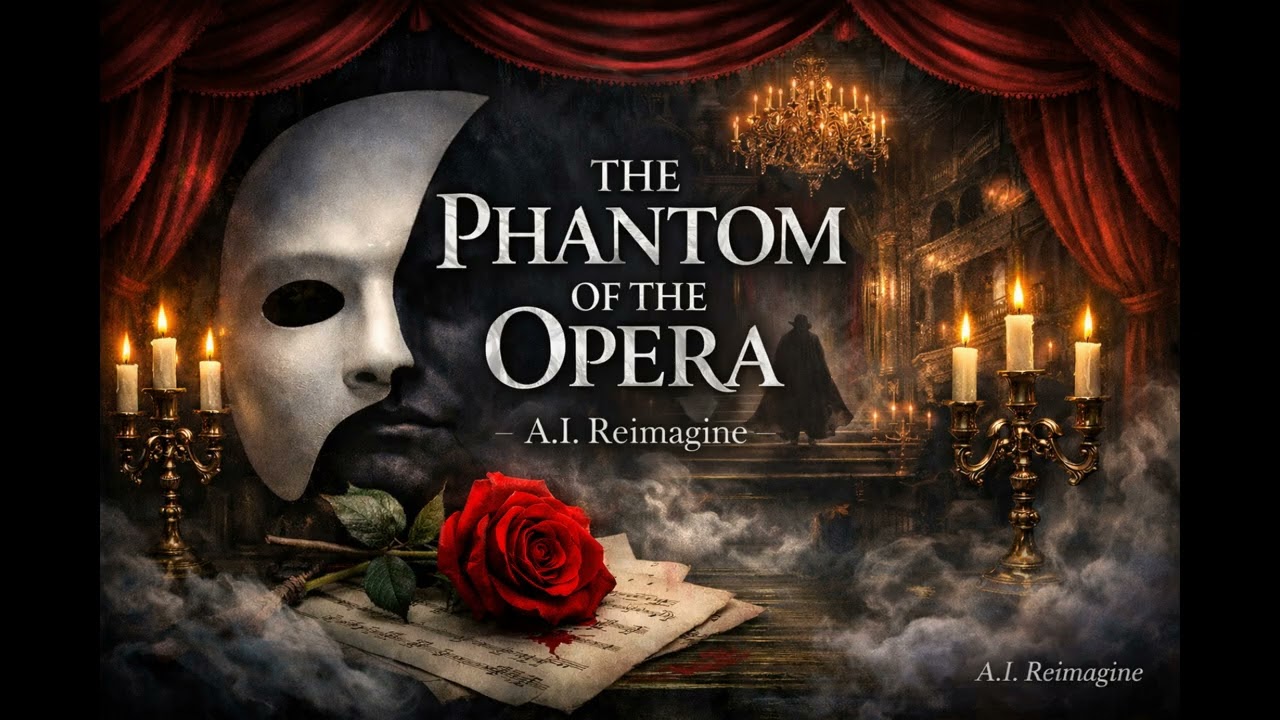 The Phantom of the Opera (A.I. Reimagine) | Dreamwave Gothic Duet | Soprano & Tenor