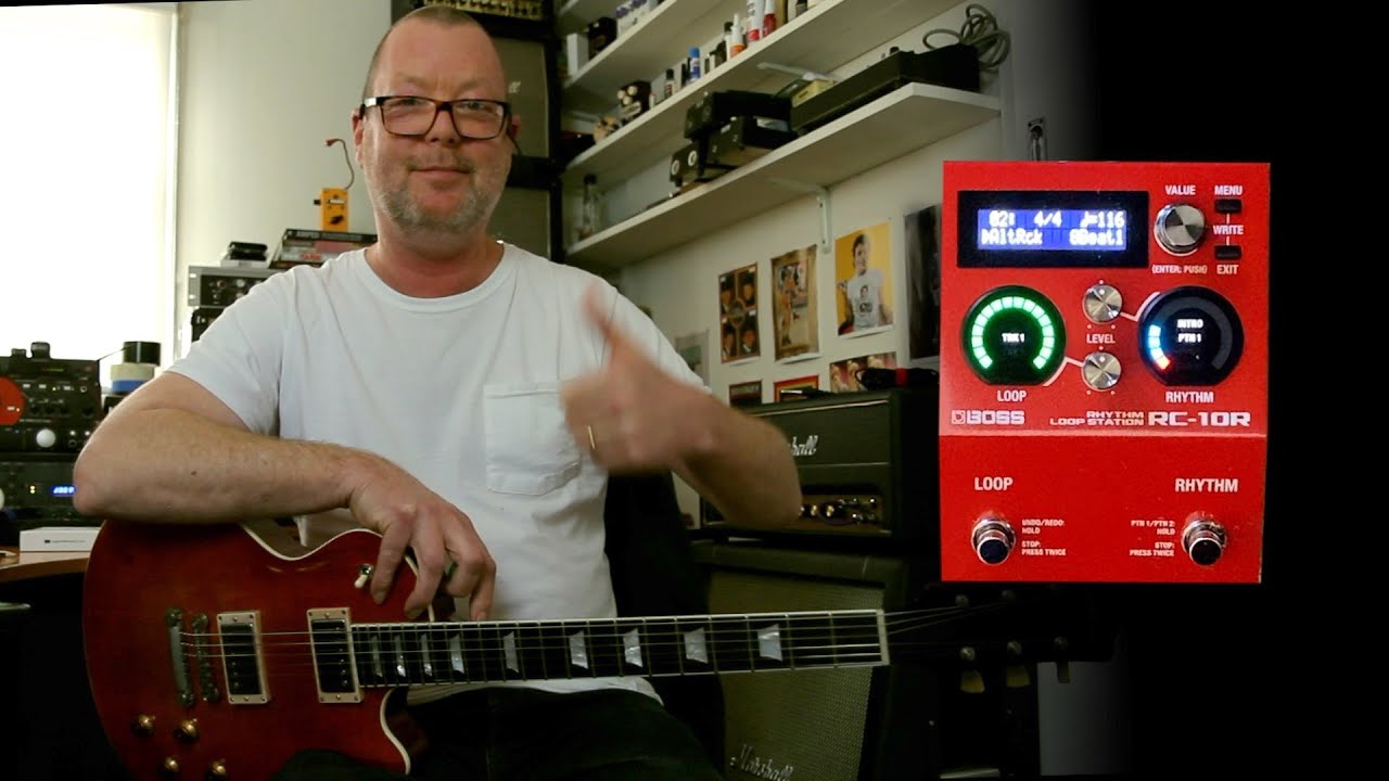 BOSS RC-10R Rhythm & Loop Station: Getting Creative