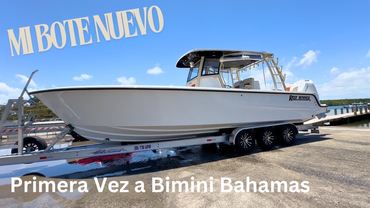 Mi Bote Nuevo, Primera Vez Usándolo!! Bimini Bahamas🇧🇸
