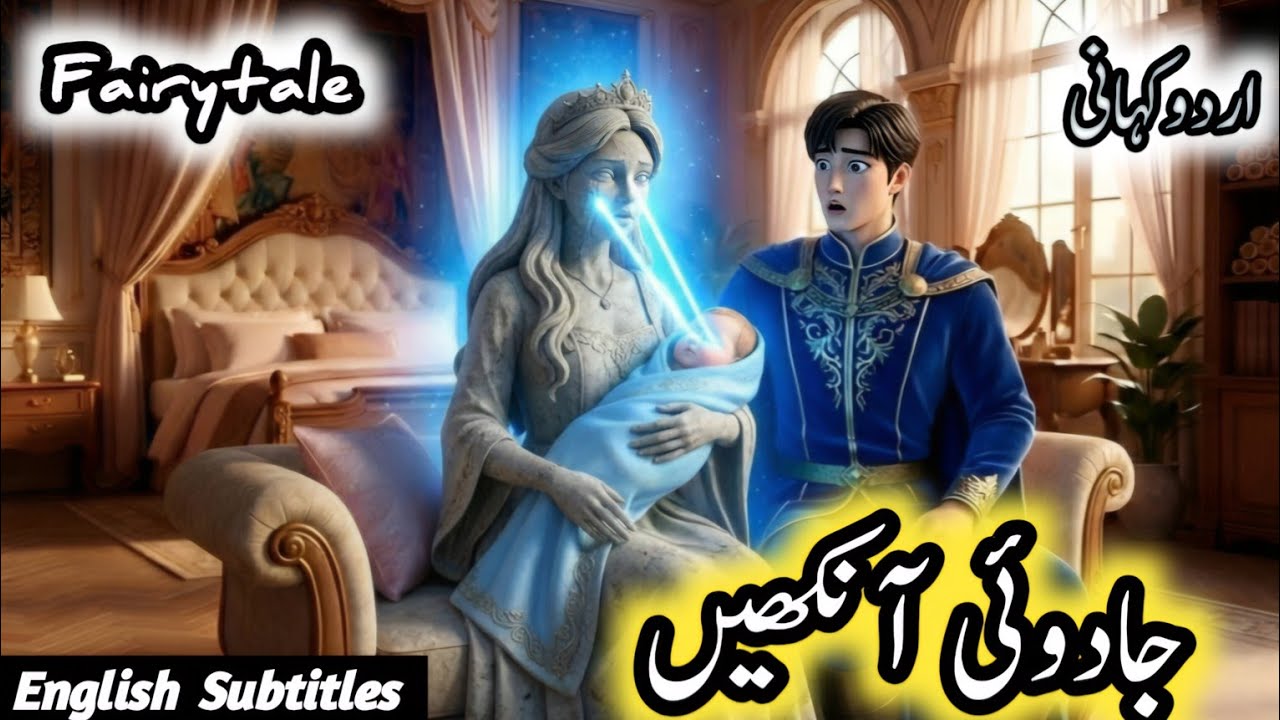 The Princess with Cursed Eyes 😱💔 | Animated Fairy Tale | Urdu & Hindi Stories | #fairytalesstory 