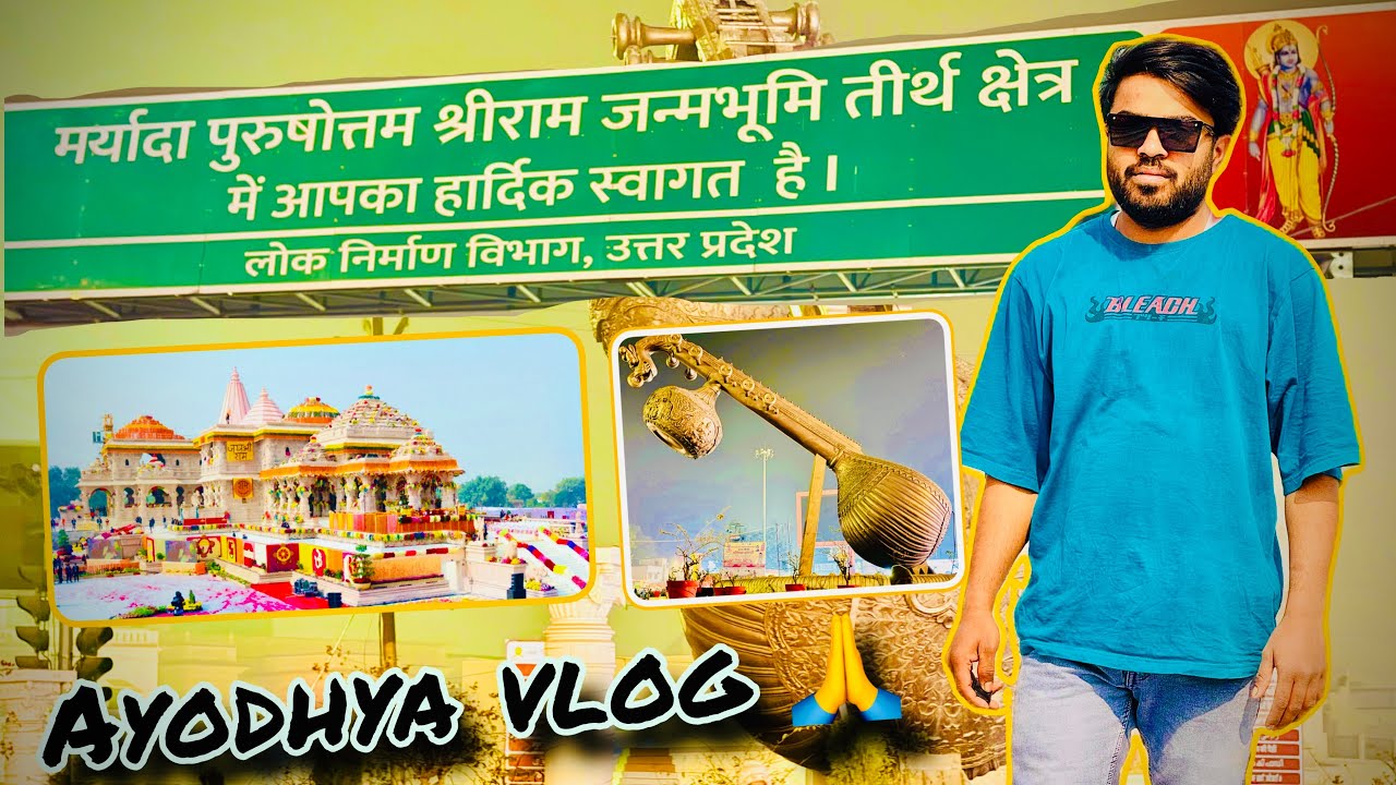 Finally Ayodhya🙏 aa gya / voh bhi Mahakumbh ke time pe😃