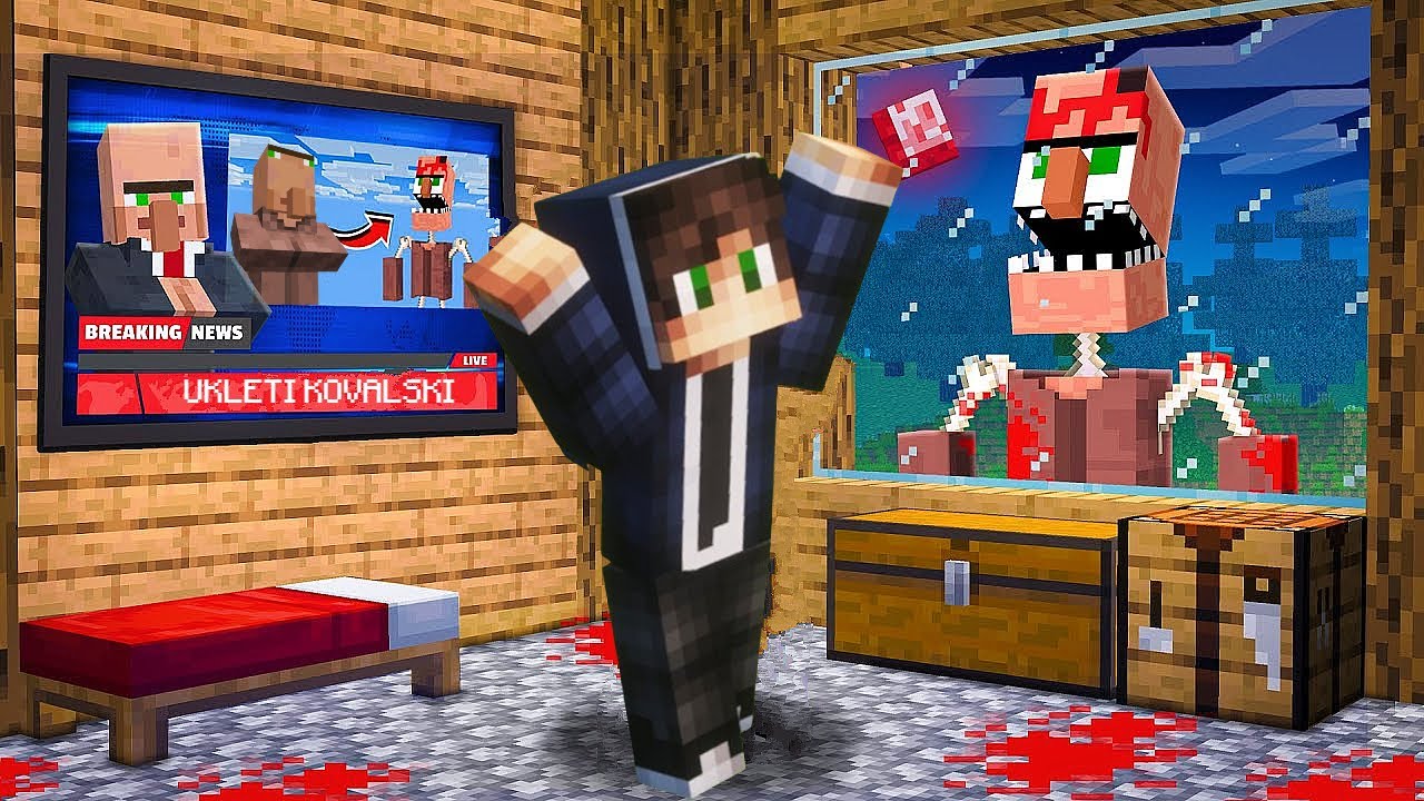 Kovalski je Postao Strašno Džinovsko Čudovište u Minecraftu..