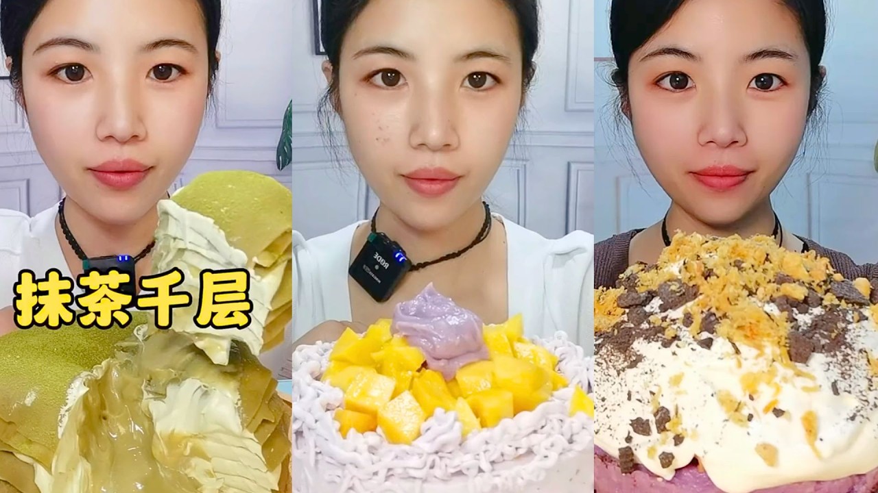 Homemade Cake and Brownie Eating Show | Calm Dessert Mukbang #156