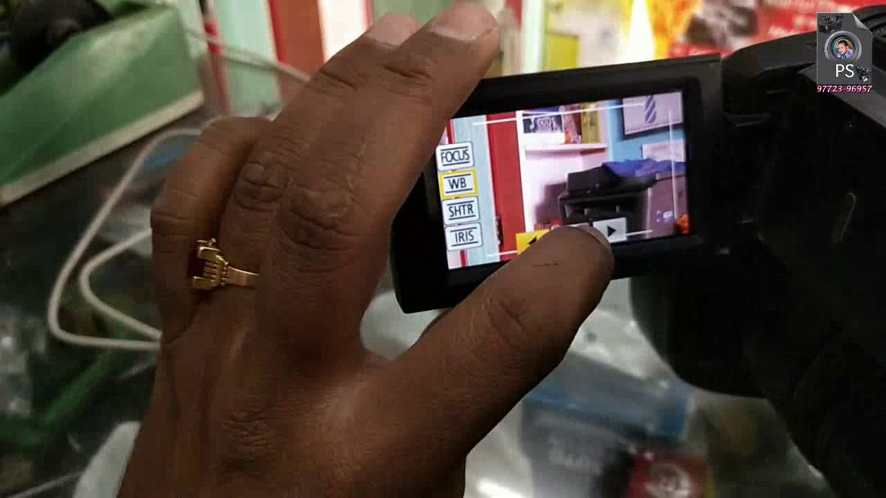 Panasonic Mdh2 Manual Setting in Hindi,White Balance, Blur Setting, iris,Gain, Manual Setting hindi