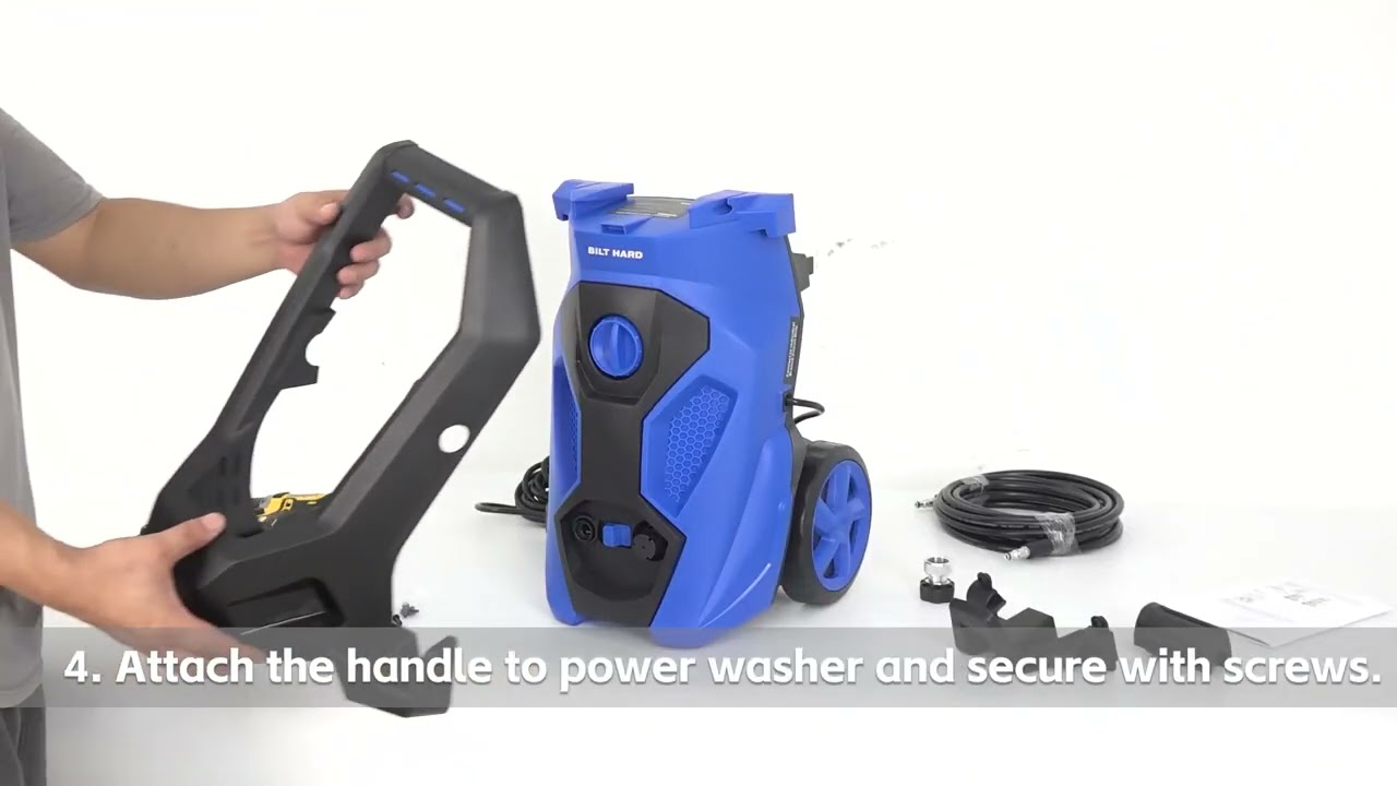 Installation Guide - Bilt Hard Electric Pressure Washer, 2465 PSI 1.76 GPM Power Washer