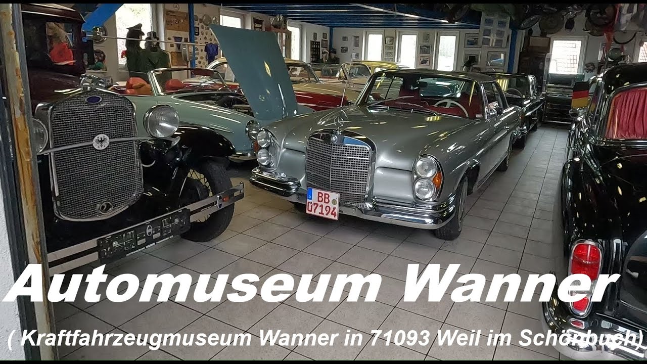 Automuseum WANNER - April 2023  (Kraftfahrzeugmuseum Wanner in 71093 Weil im Schönbuch)