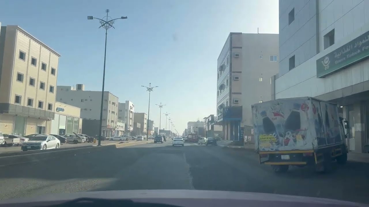 جوله في حي البوادي تبوك الورد