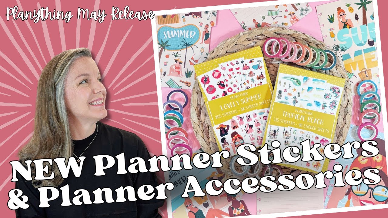 NEW Planner Stickers & Planner Accessories || Planything || Planner Flip-Through & Plan With Me