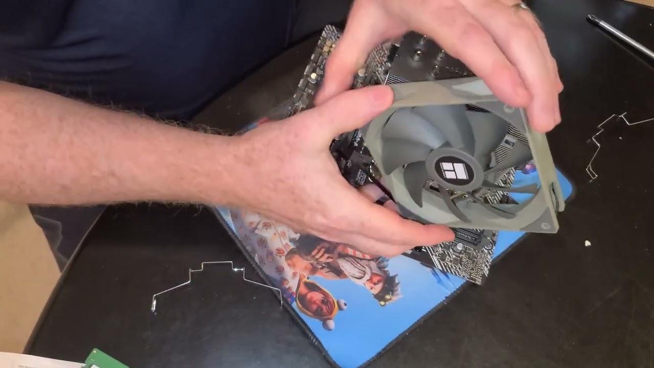 Installation Thermalright Assassin Spirit 120 V2 CPU cooler, LGA 1151/1200, Intel 8th to 11th gen