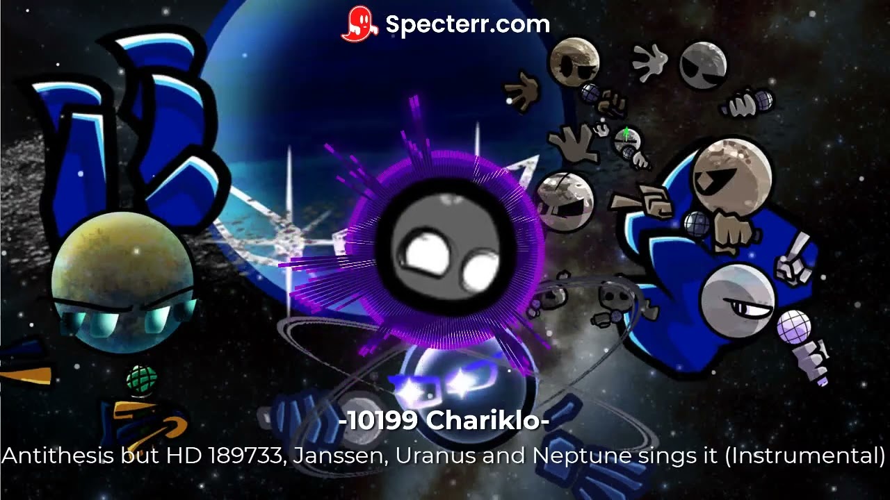 Antithesis but HD 189733, Uranus, Janssen, and Neptune sings it (Instrumental) / #music