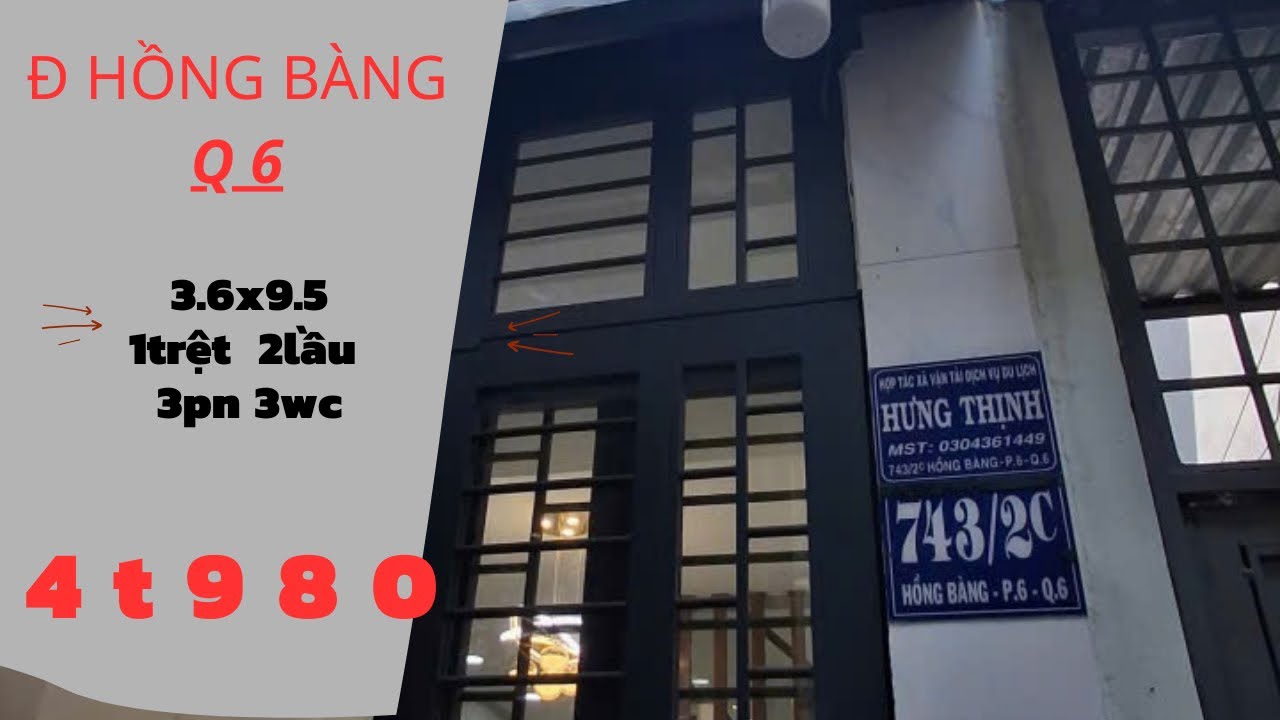 🏡 hồng bàng trung tâm q6 - tiện ích đầy đủ 💥💥