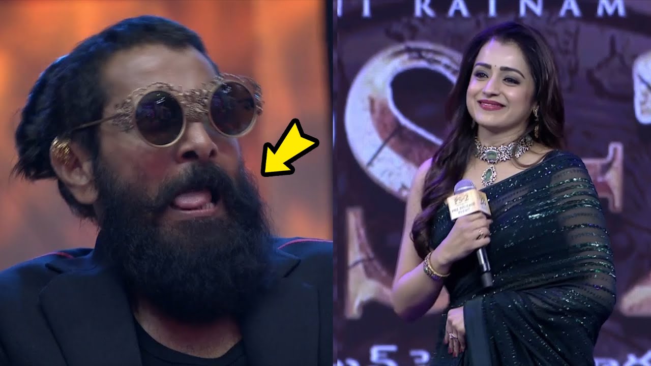 Trisha Cute Speech | Ps-2 Pre Release Event | Chiyaan Vikram | Friday Poster