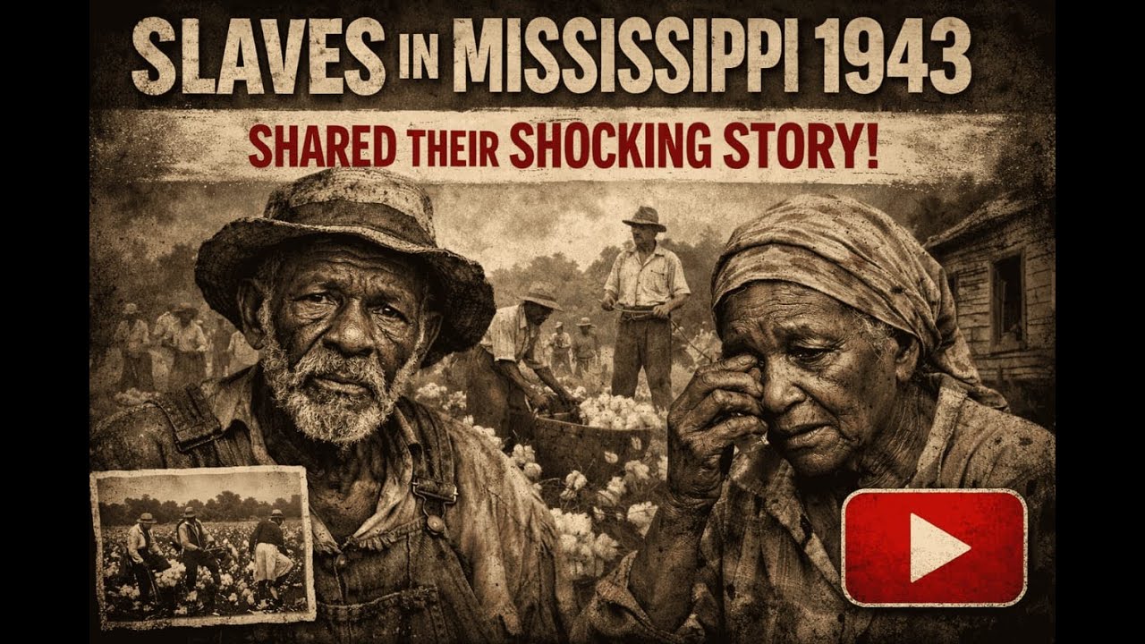 SLAVES in Mississippi 1943 Shared Their Shocking